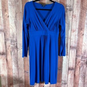 Eileen Fisher Blue Dress Size Medium Petite‎